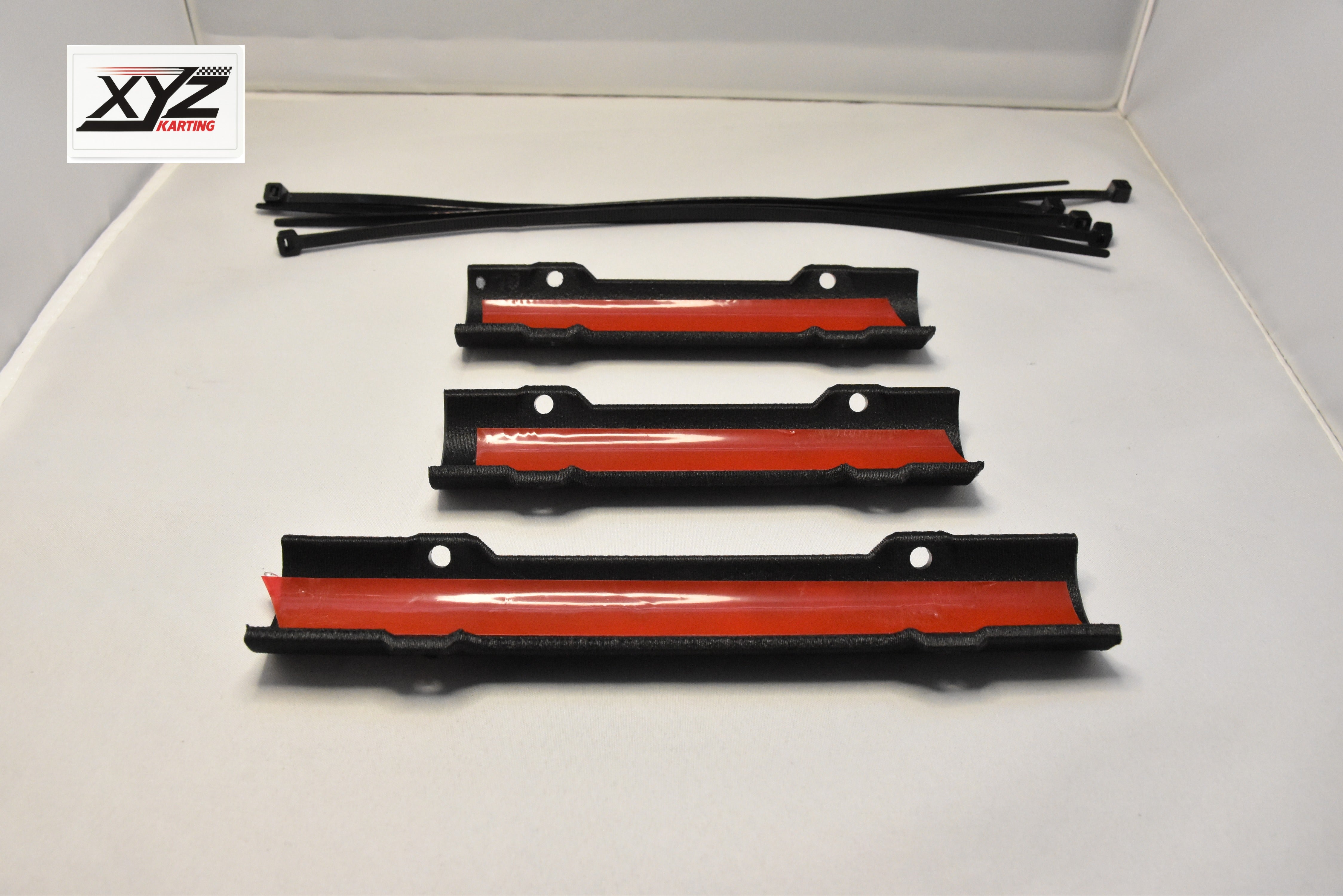 kryt専用 B1) Frontal / Lateral Kart Frame Protector Set (set of 3